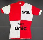 Wollen vintage wielertrui DICEN – CAFE UNIC (Spanje), Ophalen of Verzenden, Overige typen