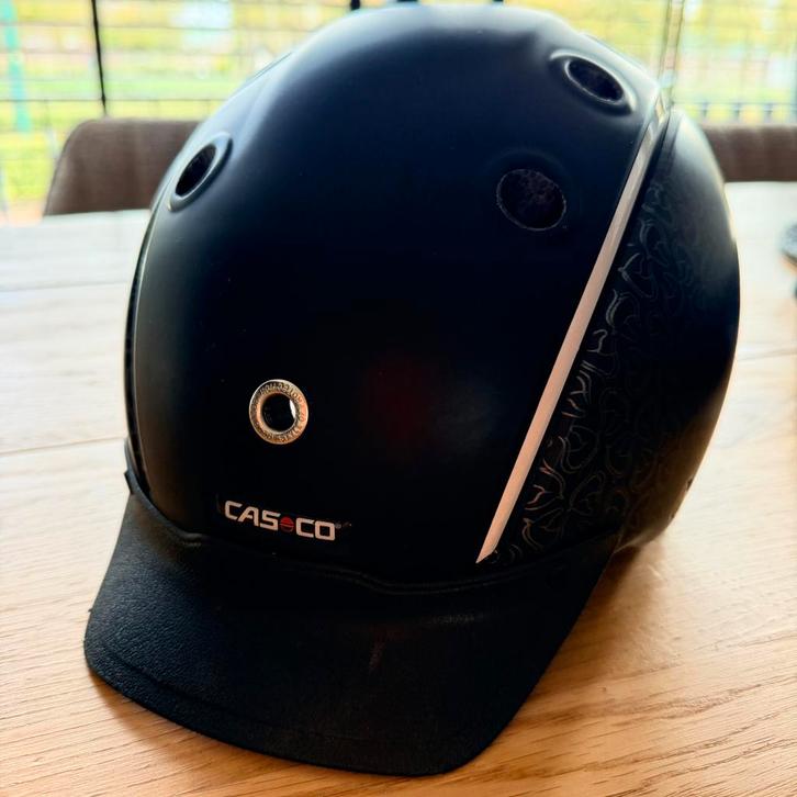 Casco Cap Choice Bruin Metallic, Dieren en Toebehoren, Paardrijkleding, Zo goed als nieuw, Cap, Ophalen of Verzenden