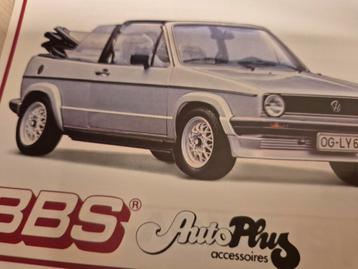 Tuner BBS Nederlands Volkswagen Golf 1 cabriolet Golf GTI  beschikbaar voor biedingen