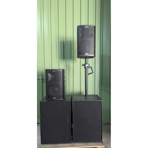 ✅ Alto Black eminence pa systeem 2800 watt, Audio, Tv en Foto, Luidsprekers, Gebruikt, Overige typen, 120 watt of meer, Overige merken