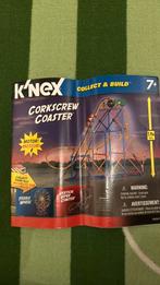 Knex corkscrew coaster - achtbaan 12434/71313, Ophalen of Verzenden, Zo goed als nieuw, K'nex