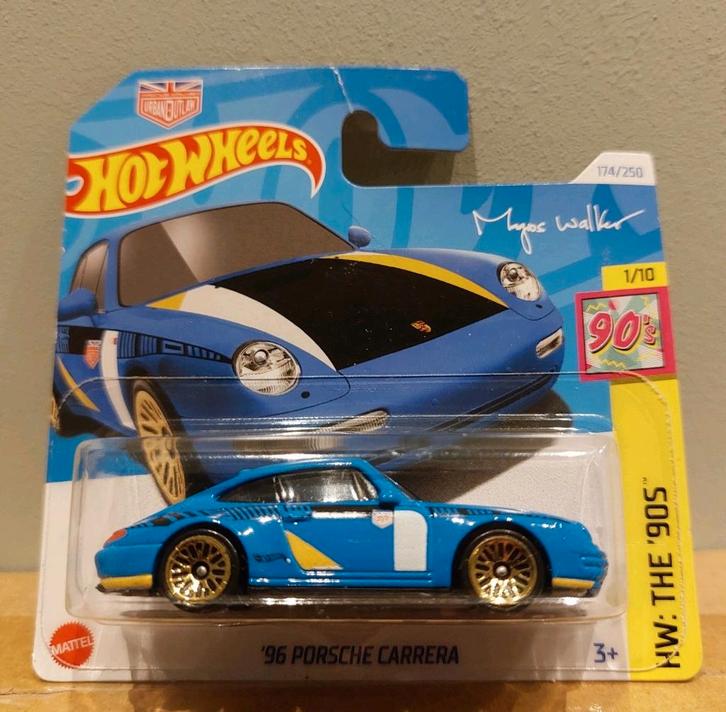 Hot Wheels Porsche Carrera, Hobby en Vrije tijd, Modelauto's | Overige schalen, Nieuw, Auto, Ophalen of Verzenden