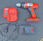 Accuboormachine black en decker., Doe-het-zelf en Verbouw, Gereedschap | Boormachines, Ophalen of Verzenden, Gebruikt, Boor- en Schroefmachine