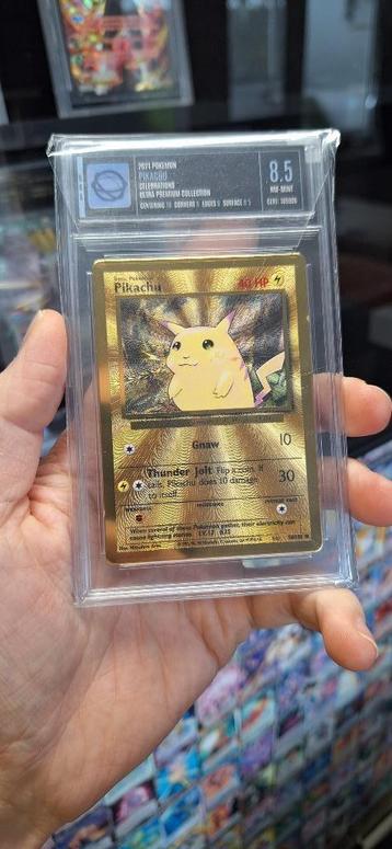 Pikachu Ultra Premium Collection Gold Card UGS 8.5