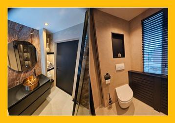 Badkamer of toilet renovatie klussenbedrijf Menflex  beschikbaar voor biedingen