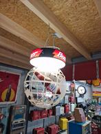 Budweiser biljart globe lamp, Verzamelen, Ophalen, Gebruikt, Reclamebord, Plaat of Schild, Overige merken
