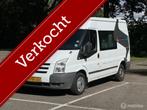 Ford Transit 300L TDCI HOOG EN LANG , DUBBEL CABINE, Euro 5, Gebruikt, 4 cilinders, Origineel Nederlands