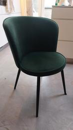 Jysk Risskov - Velvet Groene Stoel, Huis en Inrichting, Stoelen, Ophalen