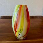 kleurrijke vaas vintage design handgemaakt murano glas, Huis en Inrichting, Woonaccessoires | Vazen, Ophalen of Verzenden, Zo goed als nieuw
