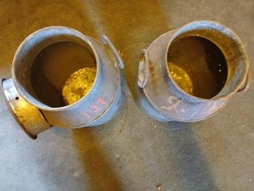  Melkbussen 2 stuks.  carbid. Nostalgie. beschikbaar voor biedingen