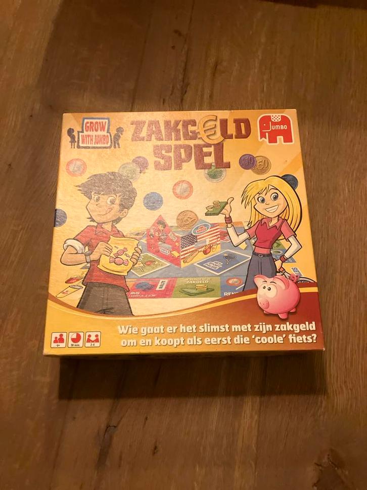 Het Zakgeld Spel  (Jumbo), Hobby en Vrije tijd, Gezelschapsspellen | Bordspellen, Gebruikt, Drie of vier spelers, Ophalen