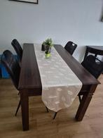 Eetkamertafel koloniaal zonder stoelen, Huis en Inrichting, Tafels | Eettafels, Ophalen, Gebruikt, 50 tot 100 cm, 150 tot 200 cm