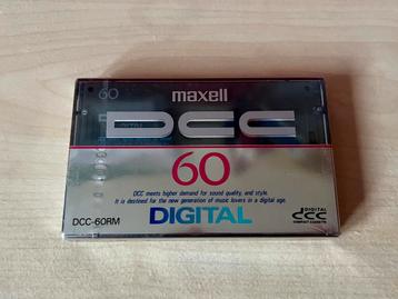 Maxell DCC 60 cassette - NOS - in originele verpakking beschikbaar voor biedingen
