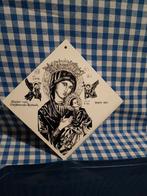 Tegeltje Moeder Maria van altijd durende bijstand zegen ons, Antiek en Kunst, Antiek | Religie, Ophalen of Verzenden