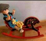 Brocante / Vintage : Beschilderd Hobbelpaard ( jaren 60/70), Ophalen of Verzenden