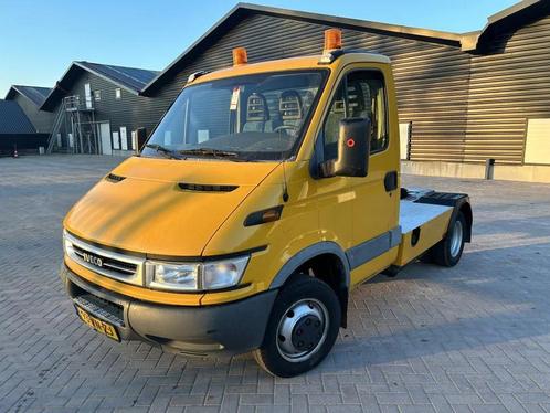 Iveco Daily 40 8.7 ton (26) luchtgeveerde trekker (bj 2000), Auto's, Bestelauto's, Bedrijf, Te koop, Airconditioning, Climate control