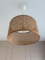 Rotan Lamp - Sfeervolle Verlichting, Huis en Inrichting, Lampen | Hanglampen, Ophalen, Zo goed als nieuw, Hout, Minder dan 50 cm