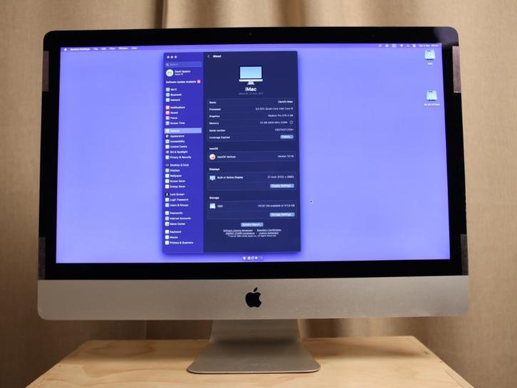 iMac 27-inch, Retina 5K, Computers en Software, Apple Desktops, Gebruikt, iMac, SSD, 3 tot 4 Ghz, 32 GB, Ophalen