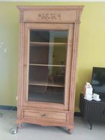 Eiken kast, Ophalen, Gebruikt, 200 cm of meer, Met deur(en)