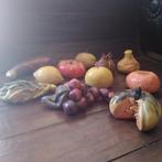 Prachtige set van 11 groenten/fruit in zoutdeeg, Verzenden