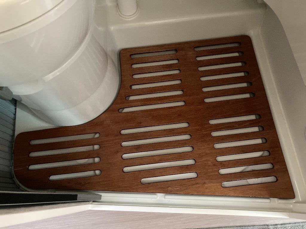 Adria Twin/Elios - Houten Douche vlonder buscamper 2020-2025, Caravans en Kamperen, Camper-accessoires, Nieuw, Ophalen