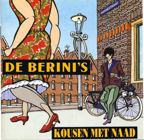 Rock C.D. (1991) de Berini's - Kousen met Naad., Cd's en Dvd's, Cd's | Pop, Gebruikt, 1980 tot 2000, Ophalen of Verzenden