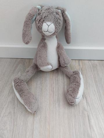 Knuffel happy horse konijn twine grijs haas L442 beschikbaar voor biedingen