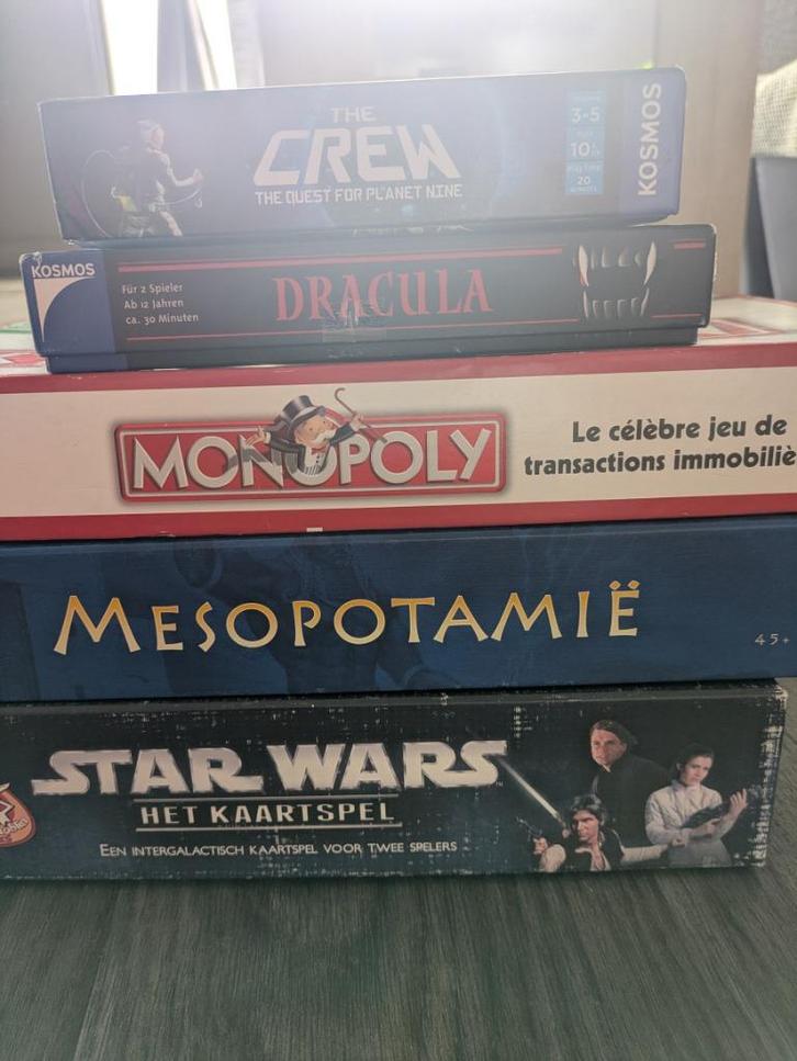 Board games - as good as new, Hobby en Vrije tijd, Gezelschapsspellen | Bordspellen, Zo goed als nieuw, Een of twee spelers, Drie of vier spelers