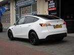 Tesla Model Y Long Range AWD 75 kWh, Auto's, Automaat, Gebruikt, Wit, Leder