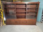 Unieke Art Deco Amsterdamse Schoolkast, kast, apothekerskast, Huis en Inrichting, Kasten | Overige, Ophalen