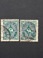 Duitsland Reich Mi 209, Verzenden, Overige periodes, Gestempeld