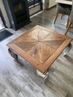 Opiumtafel met RVS poten van Rofra, Huis en Inrichting, 50 tot 100 cm, Minder dan 50 cm, Overige materialen, Zo goed als nieuw