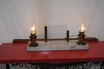 Marmeren fotolijstje met verlichting (antiek), Antiek en Kunst, Verzenden
