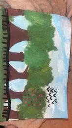 Een mooi schilderij te koop, Antiek en Kunst, Kunst | Schilderijen | Abstract, Ophalen of Verzenden