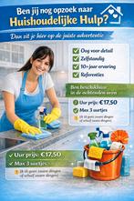 Huishoudelijke hulp / schoonmaakster, Ophalen