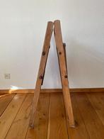 2x vintage houten klapstoel / vouwstoel, Ophalen