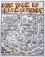 Keith Haring - NY Book Country - Expo - 1985, Antiek en Kunst, Kunst | Litho's en Zeefdrukken, Verzenden