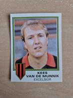 Panini Voetbal 81 Kees van de Munnik Excelsior, Verzamelen, Ophalen of Verzenden, Zo goed als nieuw, Ajax, Poster, Plaatje of Sticker