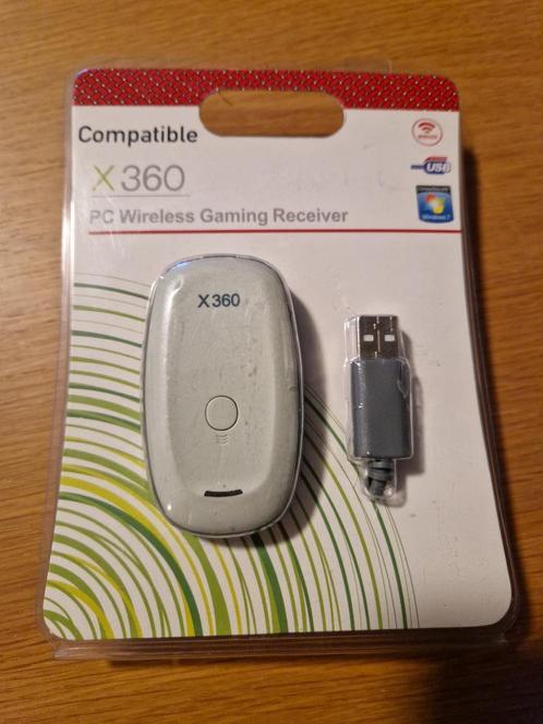 PC Wireless Gaming Receiver voor Xbox 360 Controller, Spelcomputers en Games, Spelcomputers | Xbox | Accessoires, Zo goed als nieuw