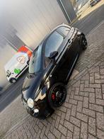 Fiat 500 Abarth - Nieuwe APK - NOVITEC uitlaat, Auto's, Voorwielaandrijving, 4 cilinders, Zwart, Handgeschakeld