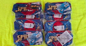 Partij 8 x spiderman etui in verpakking  beschikbaar voor biedingen