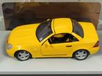 Mercedes Benz SLK R170 Sunburst Yellow 1:18 Ut Models Pol, Ophalen of Verzenden, UT Models, Zo goed als nieuw