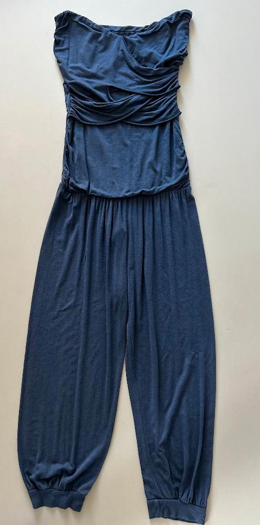 Rinascimento jumpsuit driekwart maat M, Kleding | Dames, Jumpsuits, Zo goed als nieuw, Maat 38/40 (M), Paars, Ophalen of Verzenden