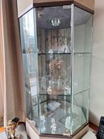 Vitrine kast met 30 swarovski beeldjes, Huis en Inrichting, Kasten | Vitrinekasten, Ophalen, 25 tot 50 cm, 50 tot 100 cm, 150 tot 200 cm