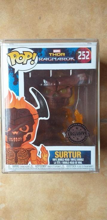 Marvel the avengers thor surtur gamestop exclusive funko pop beschikbaar voor biedingen