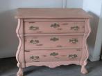buikkastje roze geverfd met heel mooi geheng, Huis en Inrichting, Kasten | Ladekasten, Ophalen, Gebruikt, 50 tot 100 cm, 3 of 4 laden