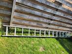 aluminium 2x14 lange ladder, Doe-het-zelf en Verbouw, Ladders en Trappen, Ophalen, Gebruikt, 4 meter of meer
