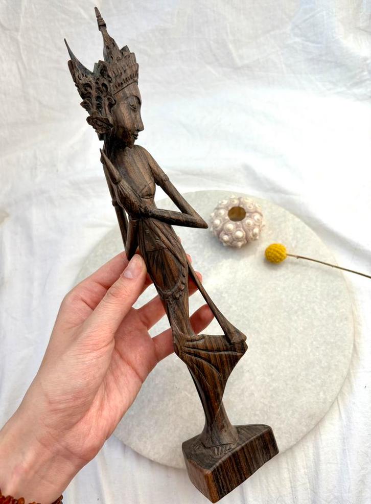 Balinees beeldje, Antiek en Kunst, Kunst | Beelden en Houtsnijwerken, Ophalen of Verzenden