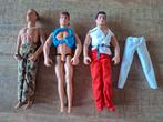 3 G.I Joe Action Man Street Fighter barbie poppen., Ophalen of Verzenden
