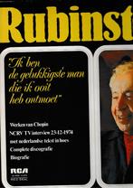 Rubinstein - Chopin (zeldzame interview-versie) -dubbel LP, Cd's en Dvd's, Vinyl | Klassiek, Gebruikt, Ophalen of Verzenden